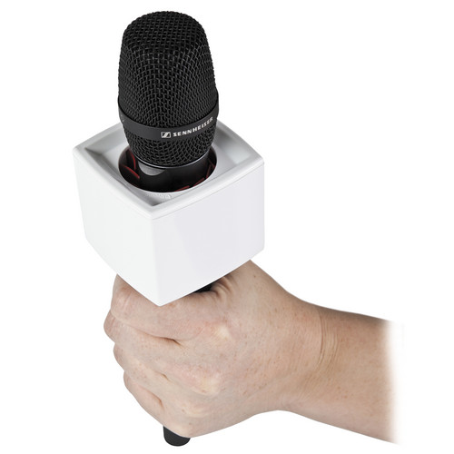 Rycote Square Mic Flag White (107307)