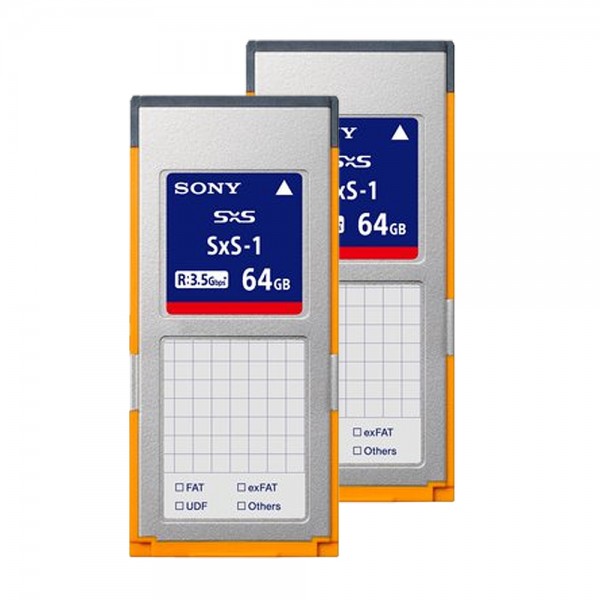 Sony 64GB SxS-1 G1C Series Memory Card (2-Pack)