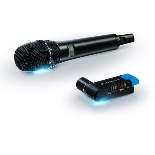 Sennheiser AVX Camera-Mountable Digital Handheld Wireless Microphone Set