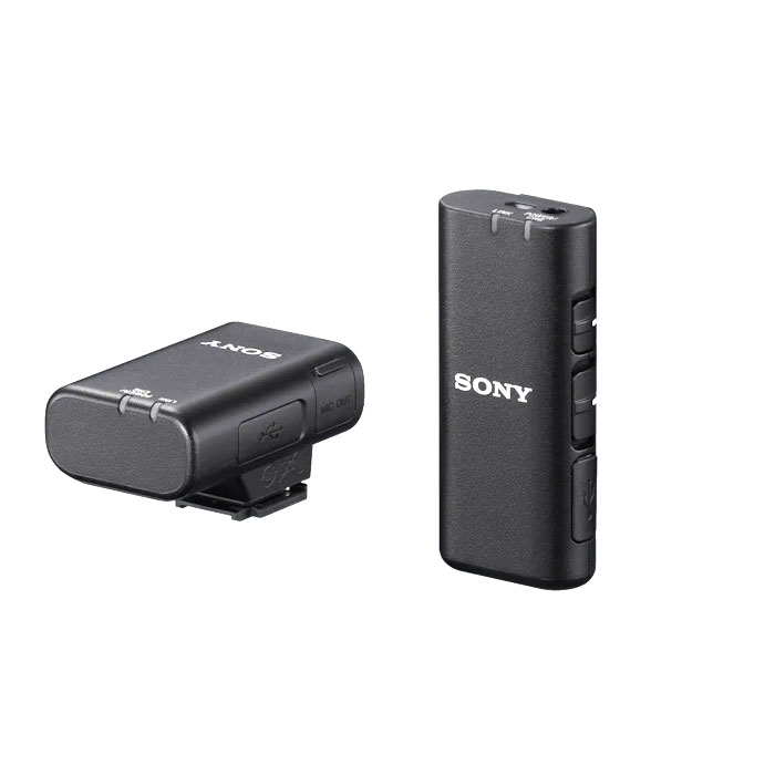 Sony ECM-W2BT Camera-Mount Digital Bluetooth Wireless Microphone System for Sony Cameras