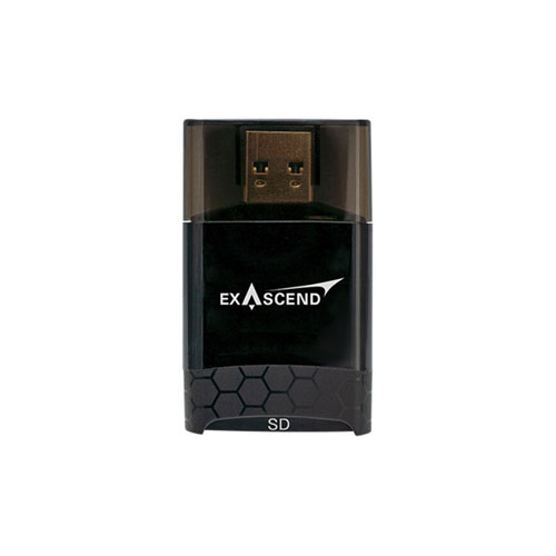 Exascend SD / microSD – Dual-slot Card Reader (UHS-II)