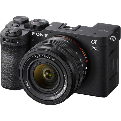 Sony Alpha a7CM2 Mirrorless Digital Camera with 28-60mm Lens (Black)