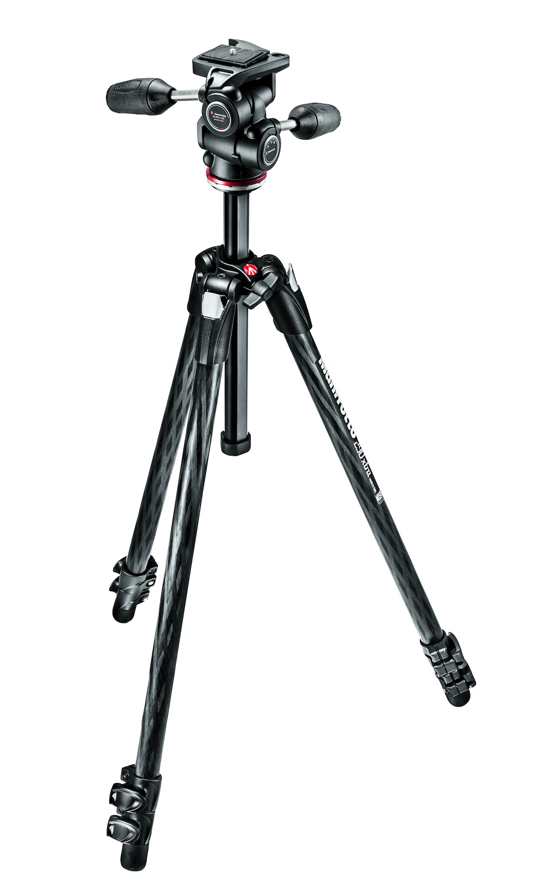 Manfrotto 290 XTRA CARBON Kit, CF 3 sec. tripod with 3W head (MK290XTC3-3W)