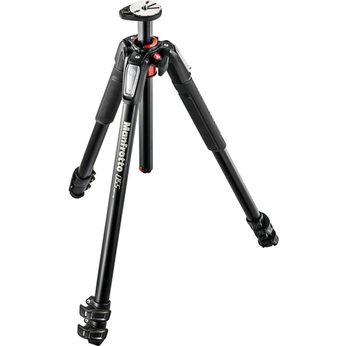 Manfrotto 055 aluminium 3-section photo tripod, with horizontal column (MT055XPRO3)