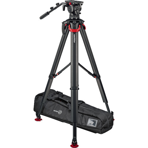 Sachtler System aktiv12T & Flowtech 100 with Mid-Level Spreader