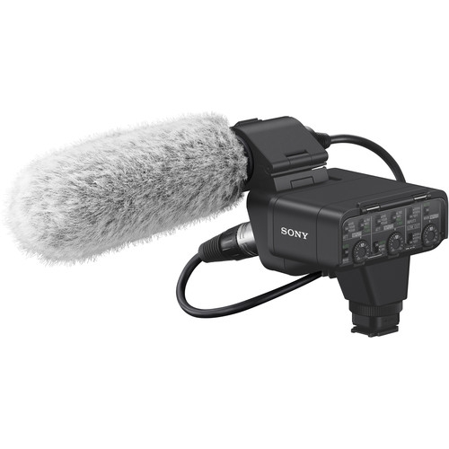 Sony XLR-K3M Dual-Channel Digital XLR Audio Adapter Kit with Shotgun Microphone